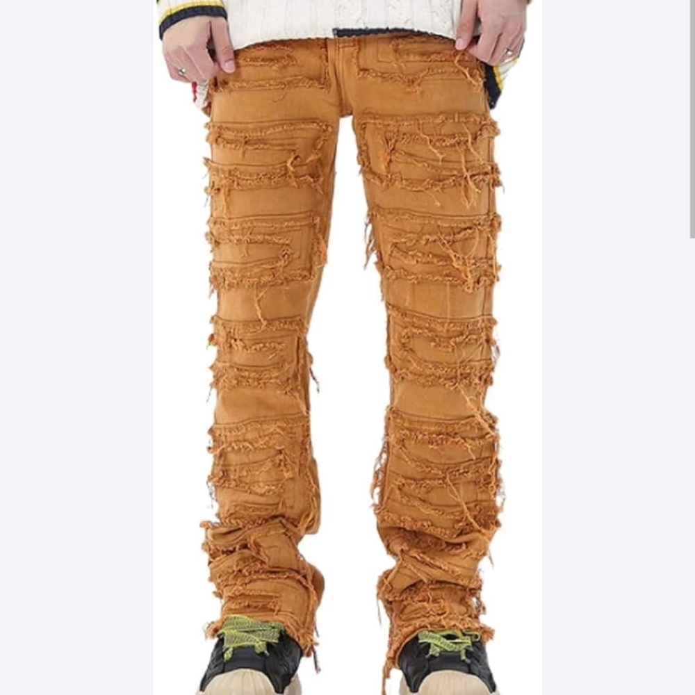 FWRD Denim Stacked Fit 3 Slim Jeans Saffron 36 Waist